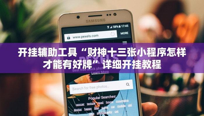开挂辅助工具“财神十三张小程序怎样才能有好牌”详细开挂教程