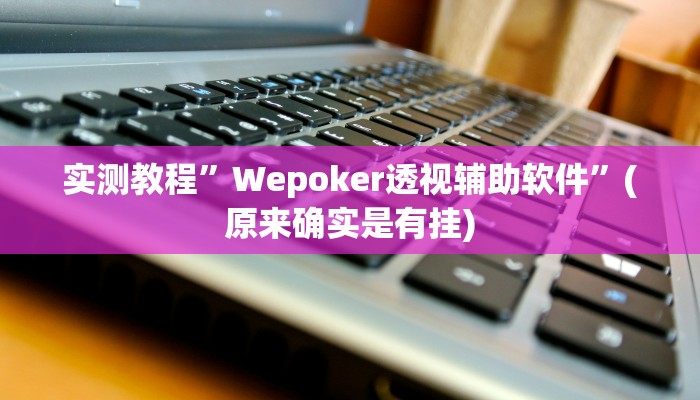 实测教程”Wepoker透视辅助软件”(原来确实是有挂)