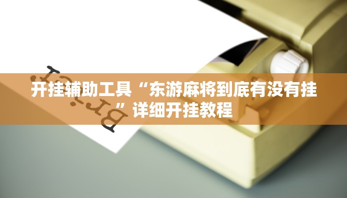 实测教程”花城牌舍开挂透视教程”(详细开挂教程)