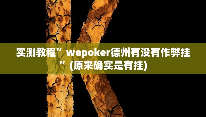实测教程”陕西微乐麻将开挂神器”(原来确实是有挂)