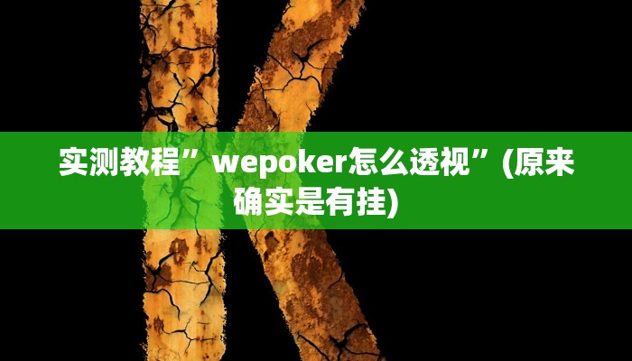 实测教程”畅享徐州麻将万能开挂器”(详细开挂教程)
