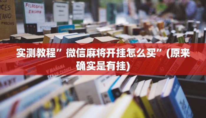 实测教程”娱网皮球麻将开挂神器下载”(详细开挂教程)