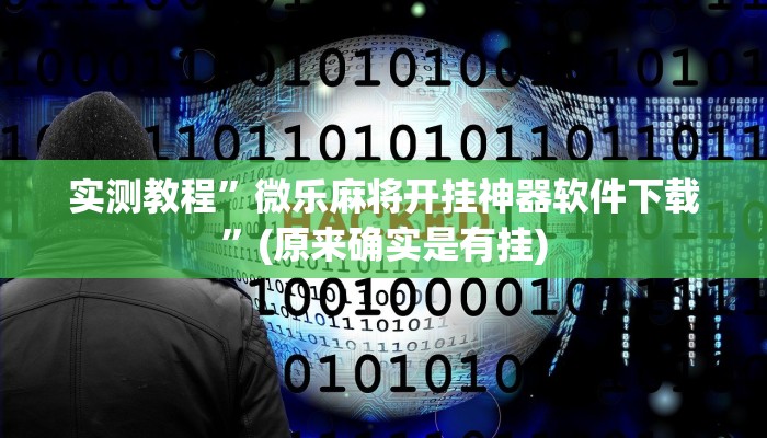 实测教程”HHpoker透视挂真的假的”(原来确实是有挂)