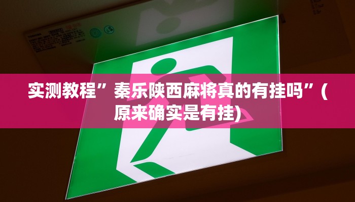 实测教程”打牌网辅助开挂”(原来确实是有挂)