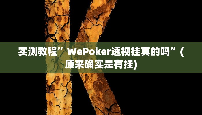 实测教程”德扑之星作弊透视使用Ios”(原来确实是有挂)