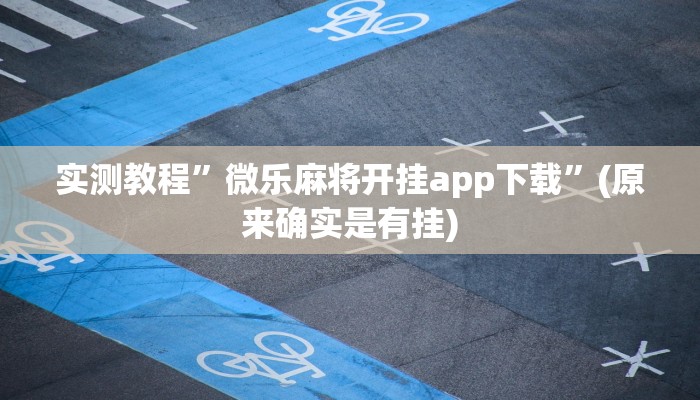 实测教程”乐胡麻将通用挂”(原来确实是有挂)