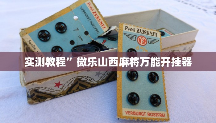 实测教程”微乐山西麻将万能开挂器