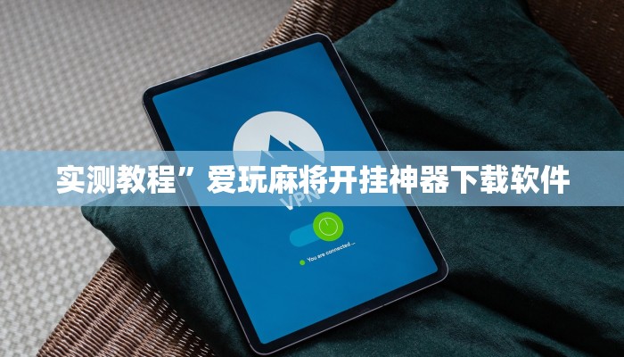 实测教程”爱玩麻将开挂神器下载软件