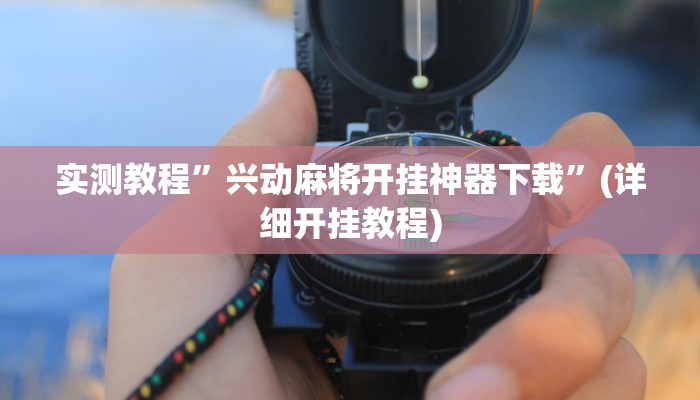 实测教程”兴动麻将开挂神器下载”(详细开挂教程)