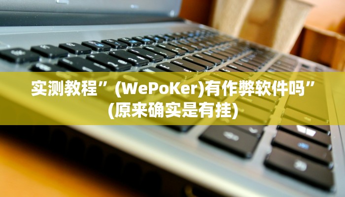 实测教程”(WePoKer)有作弊软件吗”(原来确实是有挂)