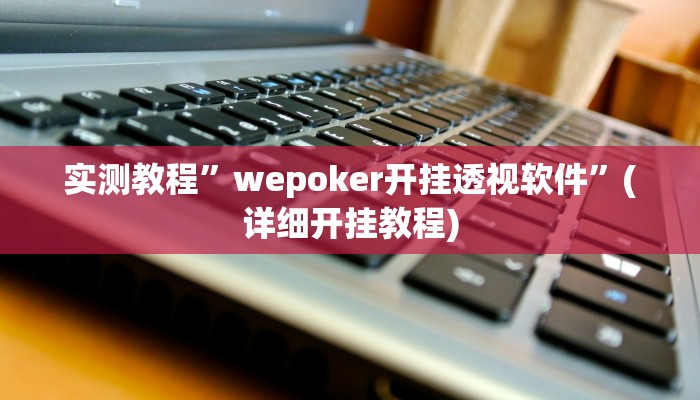 实测教程”wepoker开挂透视软件”(详细开挂教程)