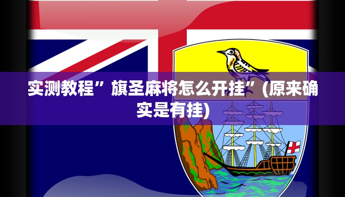 实测教程”旗圣麻将怎么开挂”(原来确实是有挂)