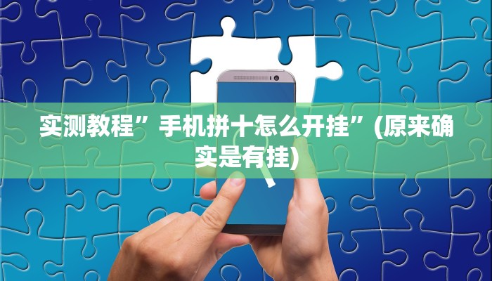 实测教程”手机拼十怎么开挂”(原来确实是有挂)