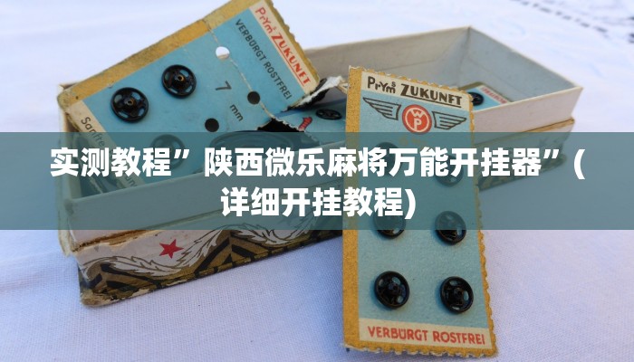 实测教程”陕西微乐麻将万能开挂器”(详细开挂教程)