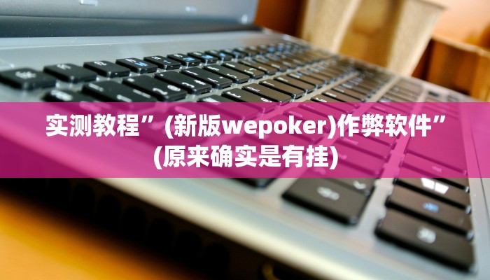 实测教程”(新版wepoker)作弊软件”(原来确实是有挂)