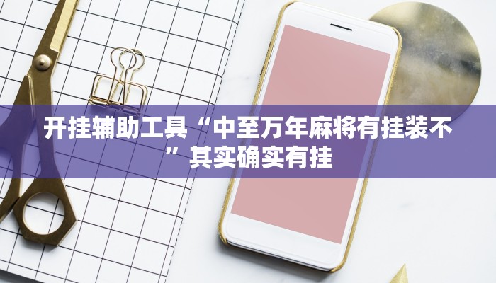 开挂辅助工具“中至万年麻将有挂装不”其实确实有挂