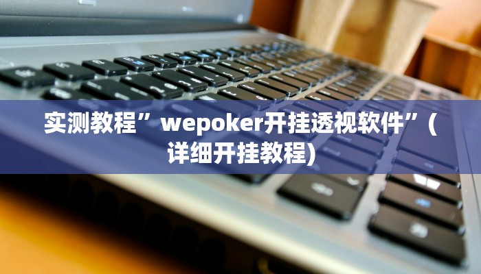 实测教程”wepoker开挂透视软件”(详细开挂教程)